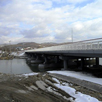 Гидроизоляция моста через реку Шапсуго.